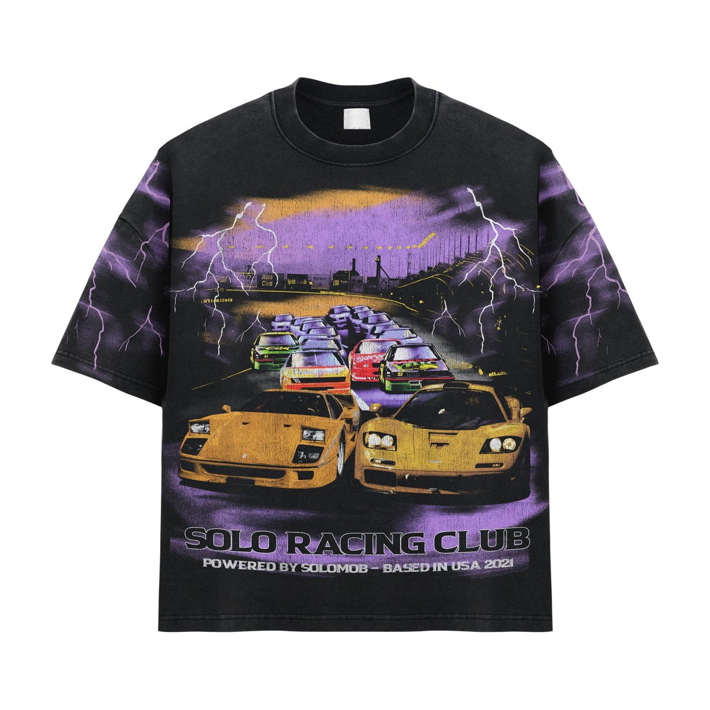 Purple Monaco Tee