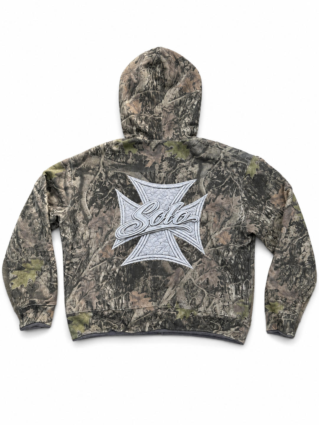 Cross Reversible Camo Zip Up