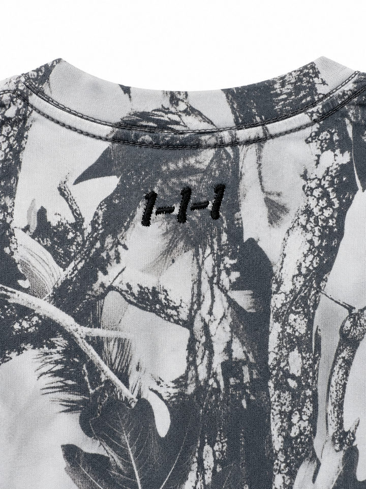Black & White Real Tree Camo Tee