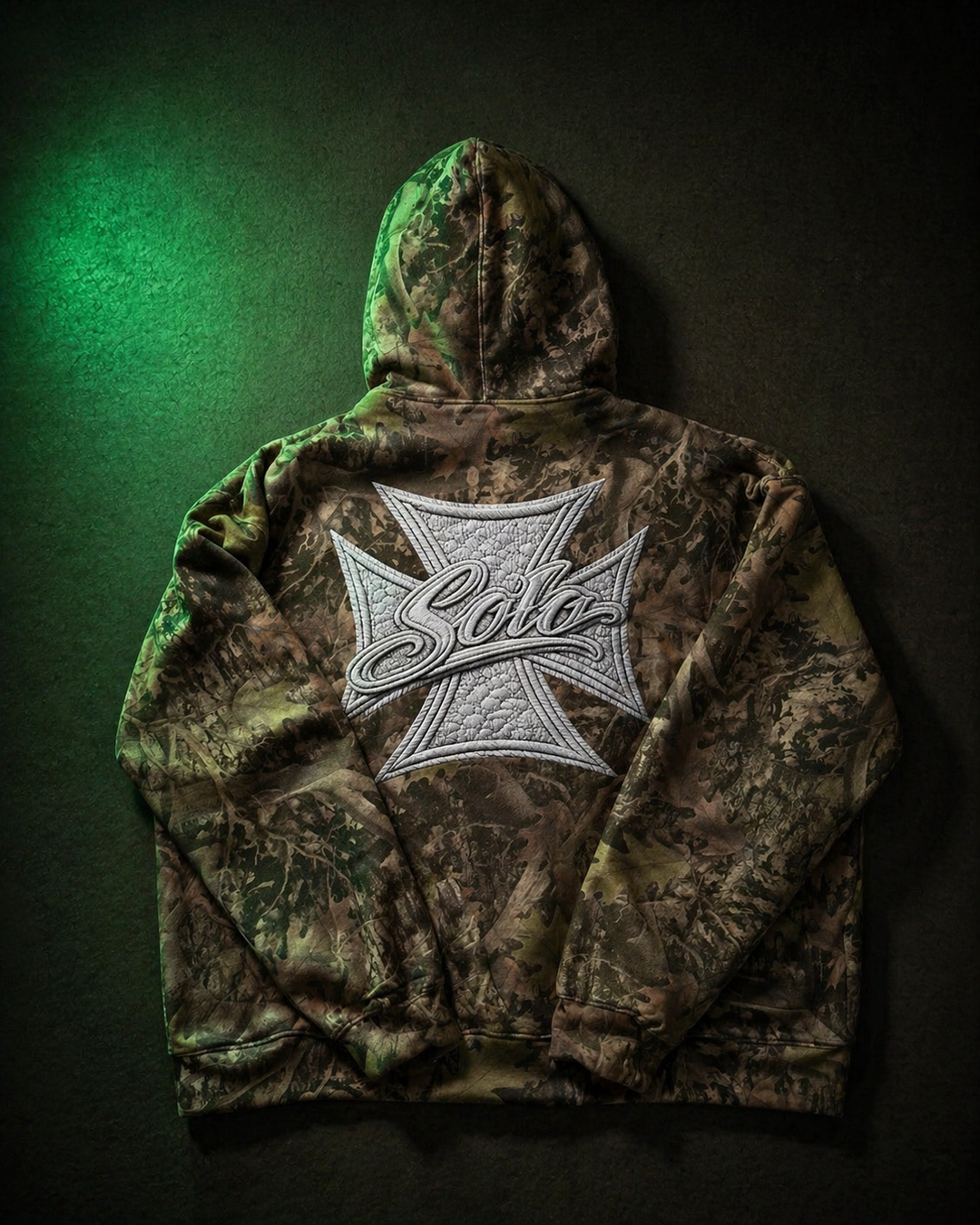 Cross Reversible Camo Zip Up