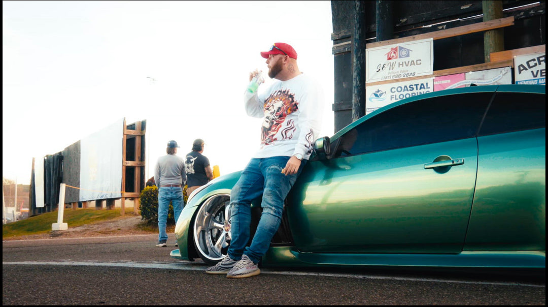 Girl Flames Long Sleeve Tee