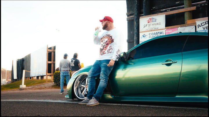 Girl Flames Long Sleeve Tee